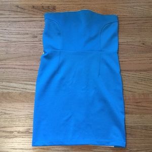 Zara Strapless Mini Stretch Dress.